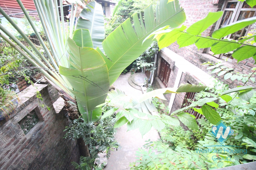 A unique villa with a luscious garden and swimming pool for rent in Tay Ho